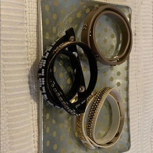 Stella & Dot wrap bracelets